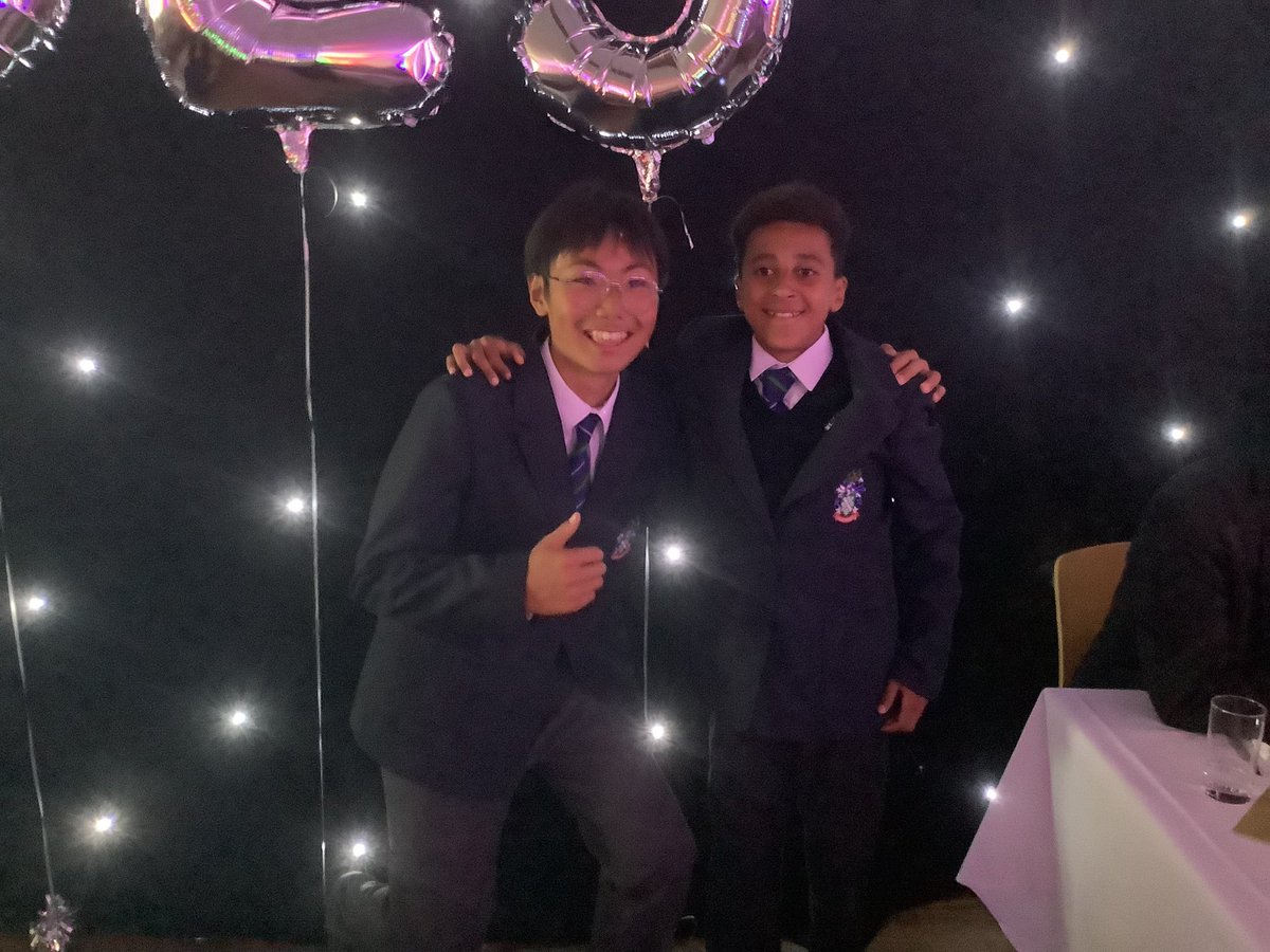 Our brilliant year 7 waiters for the leavers dinner. Great job boys!
