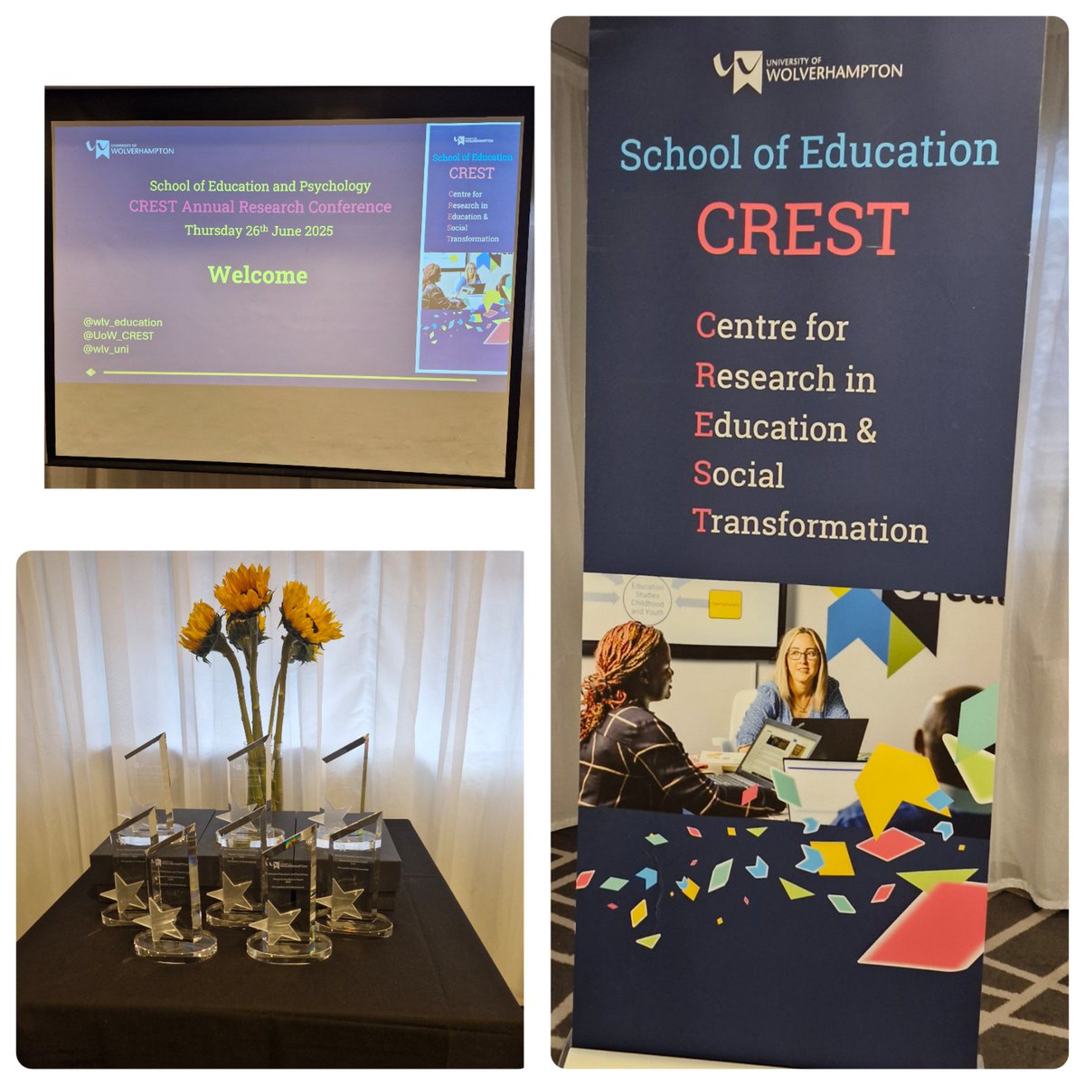 Prof. Diana Bannister (@dianabannister) on Twitter photo Time for the annual conference for <a href="/wlv_education/">WLV Education</a> <a href="/wlv_uni/">University of Wolverhampton</a> <a href="/UoW_CREST/">CREST</a> a #celebration of research throughout the year. #education #partnership Time for the annual conference for <a href="/wlv_education/">WLV Education</a> <a href="/wlv_uni/">University of Wolverhampton</a> <a href="/UoW_CREST/">CREST</a> a #celebration of research throughout the year. #education #partnership
