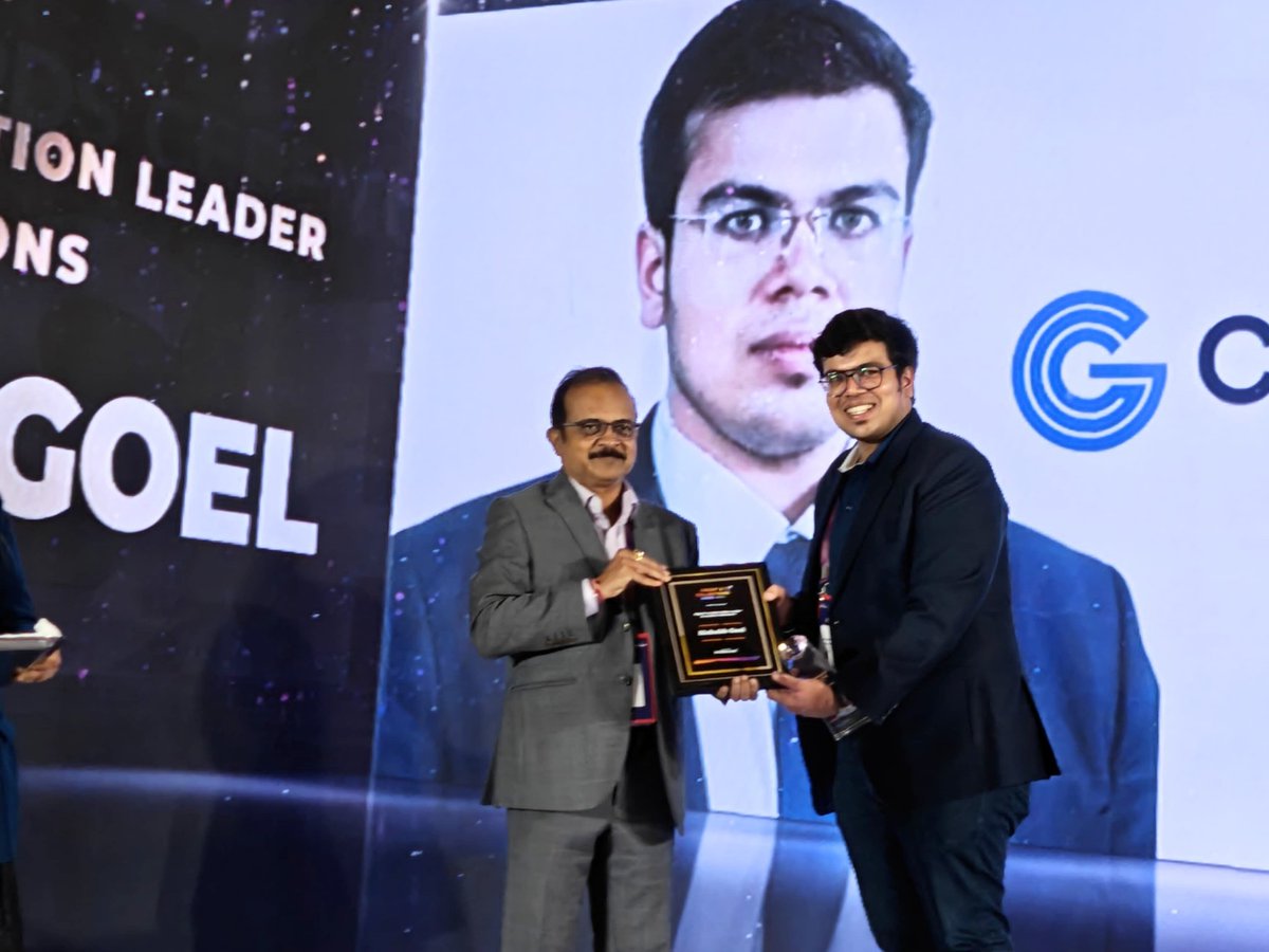 credgenics's tweet image. A huge shoutout to Rishabh Goel, Co-founder and CEO, Credgenics, for being recognized as the ‘Digital Transformation Leader in Credit &amp;amp; Collections’.

#CreditAndCollections #LeadershipInTech #digitalloancollections #debtrecovery #fintech #finance #nbfc #banks #bfsi #tech #ai
