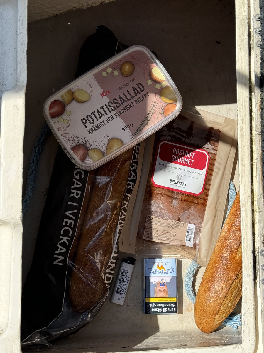 snabbtanktlemur's tweet photo. Peak båtlunch https://t.co/i90wDahhfD