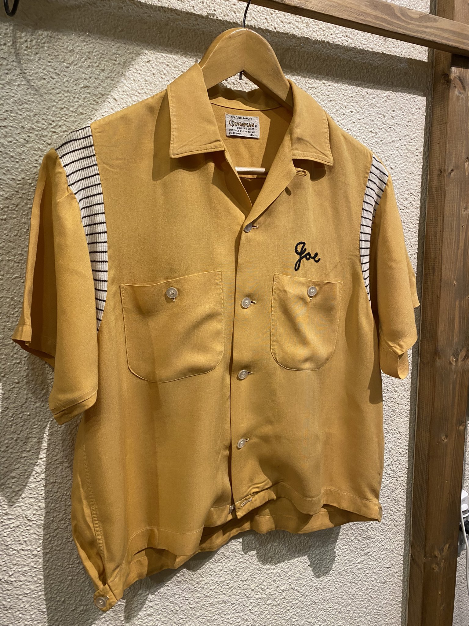 60s OLYMPIAN ボウリングシャツ Made in U.S.A. | CORRINA CORRINA