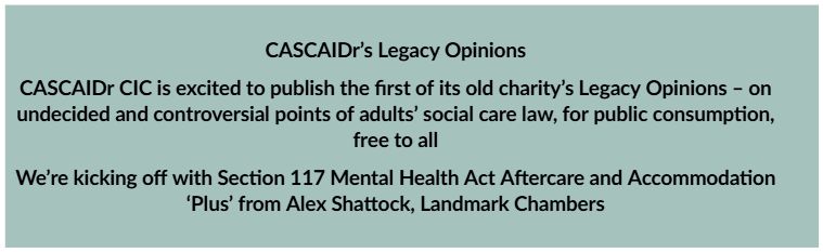 The ‘narrative’ we’re reframing with these CASCAIDr Opinions is that law and legal literacy just don’t matter any longer, now breach of the rule of law has become normalised and there’s no money nor legal aid lawyers to fight this trend.

buff.ly/HkJTm7b