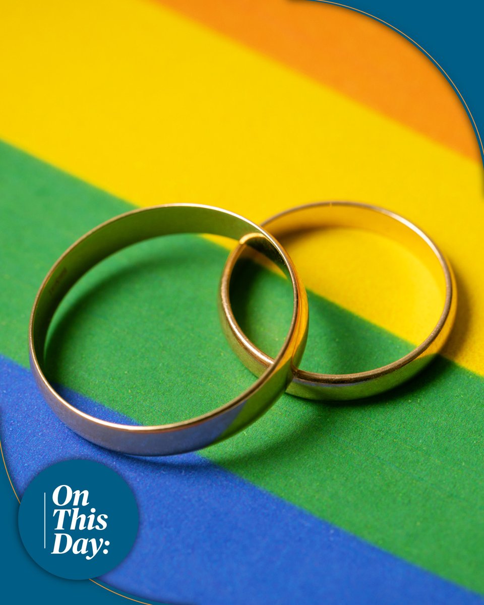 American Bar Association (@abaesq) on Twitter photo #OnThisDay in 2015, the U.S. Supreme Court struck down all state bans on same-sex marriage, legalized it in all fifty states, and required states to honor out-of-state same-sex marriage licenses in the case Obergefell v. Hodges. 🌈 #OnThisDay in 2015, the U.S. Supreme Court struck down all state bans on same-sex marriage, legalized it in all fifty states, and required states to honor out-of-state same-sex marriage licenses in the case Obergefell v. Hodges. 🌈