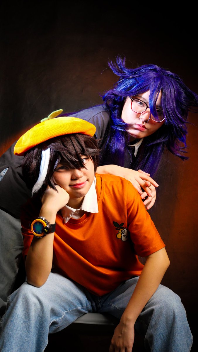 kuroki_ig's tweet photo. ☀️🌙The trackers and protectors of power spheres and the whole galaxy! (1/2🧵⬇️)
🍊Boboiboy: @kuroki_ig (me!)
🍇Fem! Fang: @civelle_art 
📸: hina_4rts (IG)
#boboiboy  #boboiboycosplay https://t.co/u5Mpby0qpk