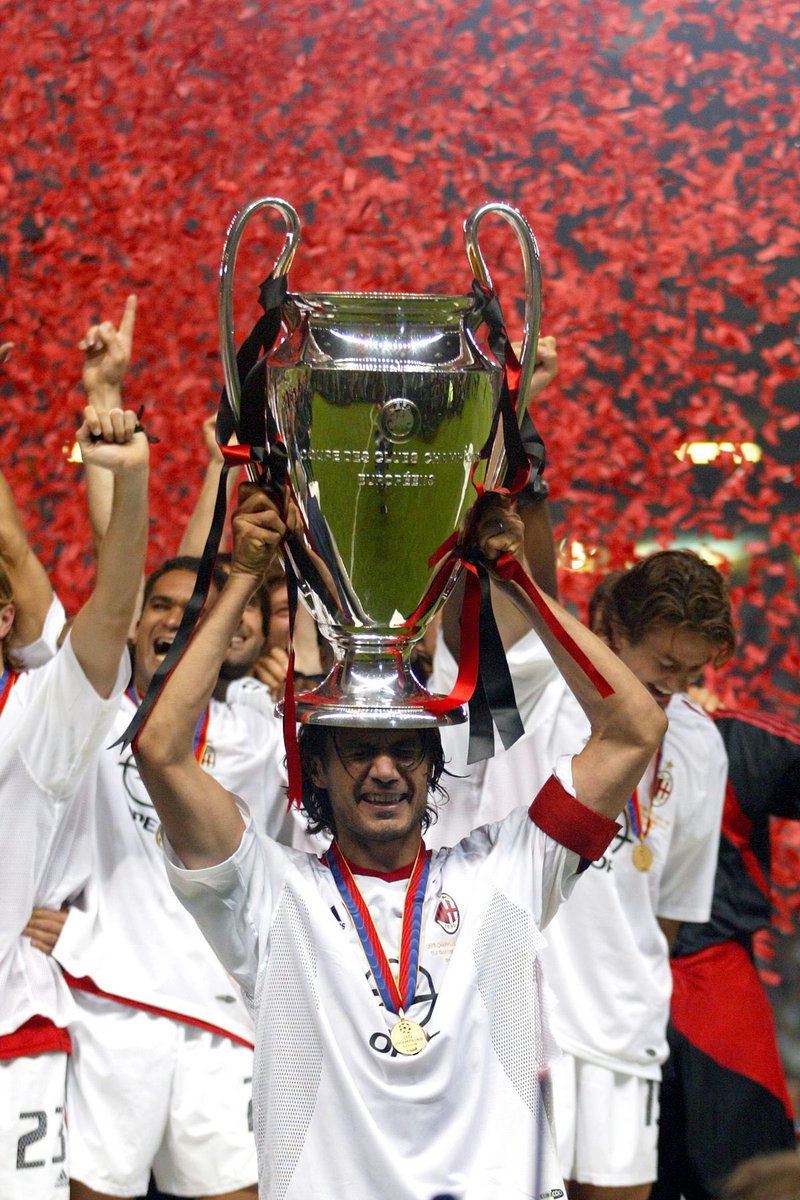 nemodric's tweet image. Happy birthday to the greatest defender of all time, Paolo Maldini. ❤️