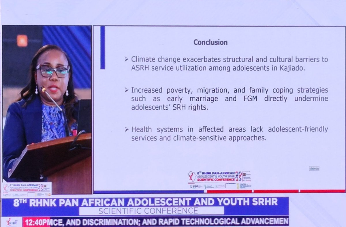RARE_Programme's tweet image. Climate change is driving #FGM in Kajiado as drought and poverty push families into harmful survival tactics. 

Adolescent girls lose access to #SRHR, education, and protection. Climate action must prioritize their rights. #RHNKConference2025