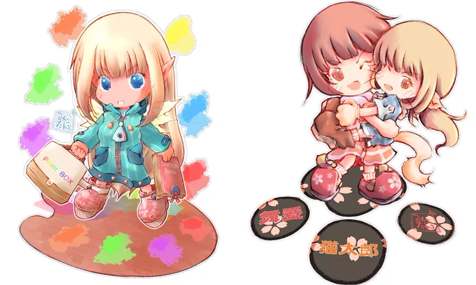 みこみこ屋。/•᷅•᷄\୭໊ イラスト集やグッズ販売中です ぜひ覗いてみてくださいね 購入金額によりおまけも付いてきますよ #booth_pm #グッズ