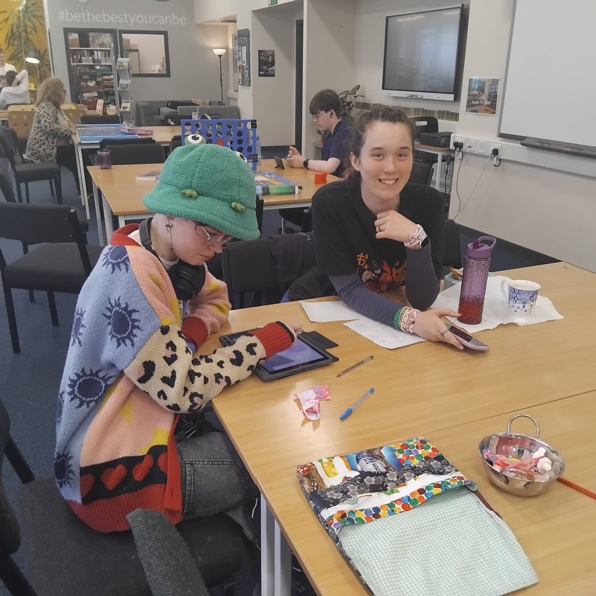 Librarians tweet media