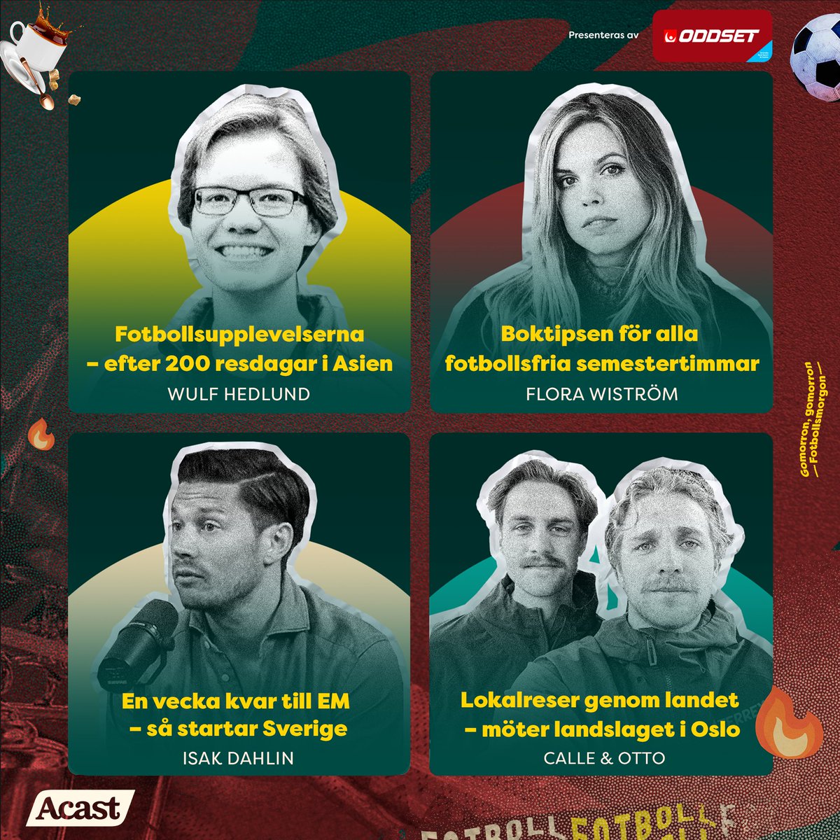 Vilken UNDERBAR torsdag ☀️

Dagens avsnitt ute nu!