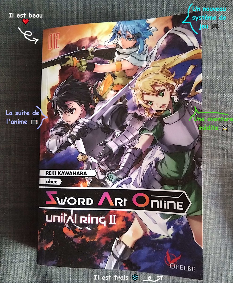 Hé, demain c'est la sortie du tome 12 de #SAO aux <a href="/Editions_Ofelbe/">Editions Ofelbe</a> ! 📣
Vous vous voyez déjà courir chez votre libraire/cultura/fnac à la première heure (le matin, il fait frais en +) et là... Imaginez, pas de tomes ! 😱
Que faire ? Petit guide pratique : 
#lightnovel #ofelbe #LN