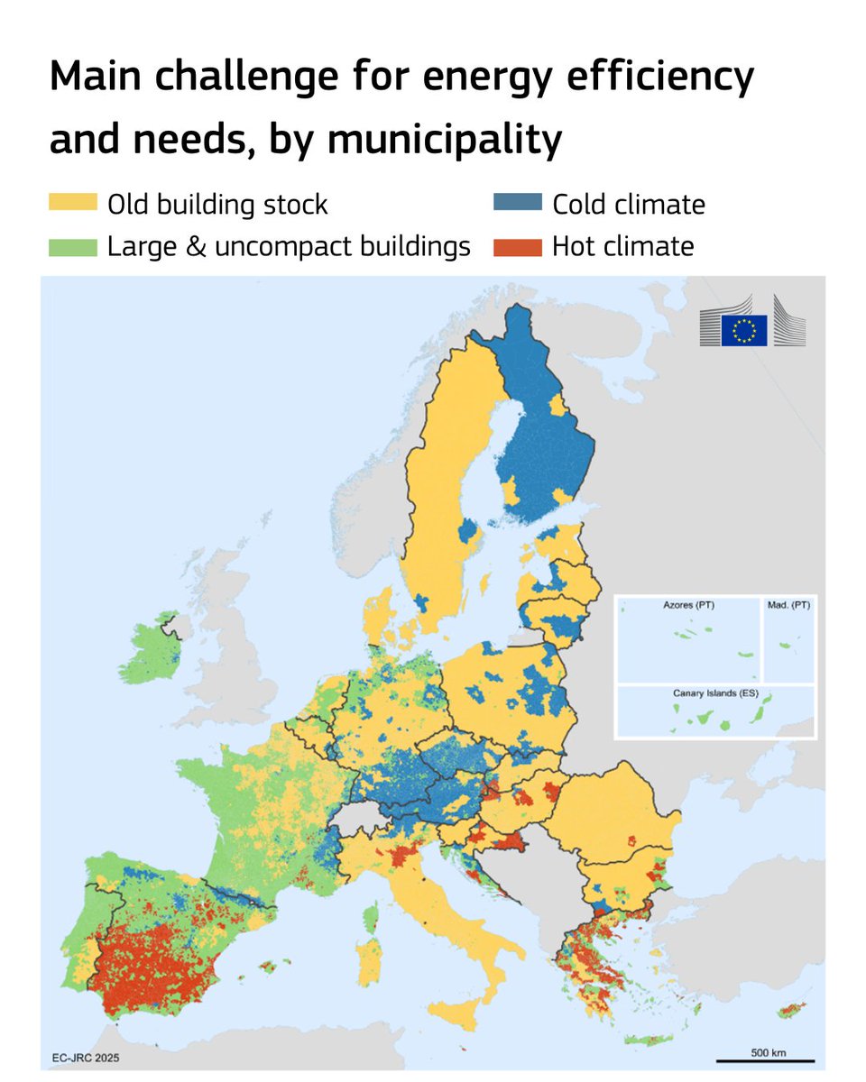 European rural areas face higher levels of #EnergyPoverty compared to cities and towns, but they also have a higher potential for installation of renewable energy systems.

Read our new report : europa.eu/!bqm6RG