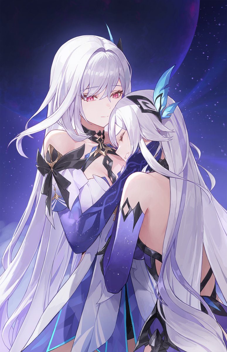 paimon_genshin7's tweet image. 「踊り流れる水よ、砂が君の詩と仕草を求めている。足にまとわりつく砂を、君は運んであげるつもりか?」
@ cotta__kさん、素敵な作品ありがとな!
#原神5ꓸ7 #Genshin #スカーク #星と深淵とスカークと
