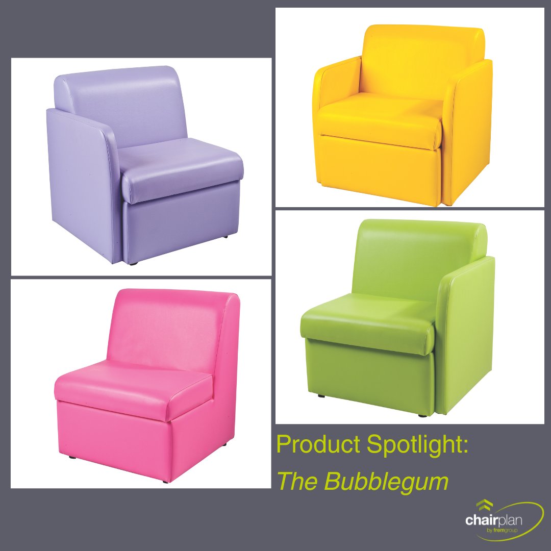 🍭 Meet Bubblegum! 🍭 Perfect for kids' libraries and classrooms.

Available in bold colours to spark imagination! 

Explore: ow.ly/bJ3j50WboIg

#Chairplan #BubblegumChair #KidsSpaces #YouthZones #CreativeSeating #BrightDesign #FurnitureThatWorks