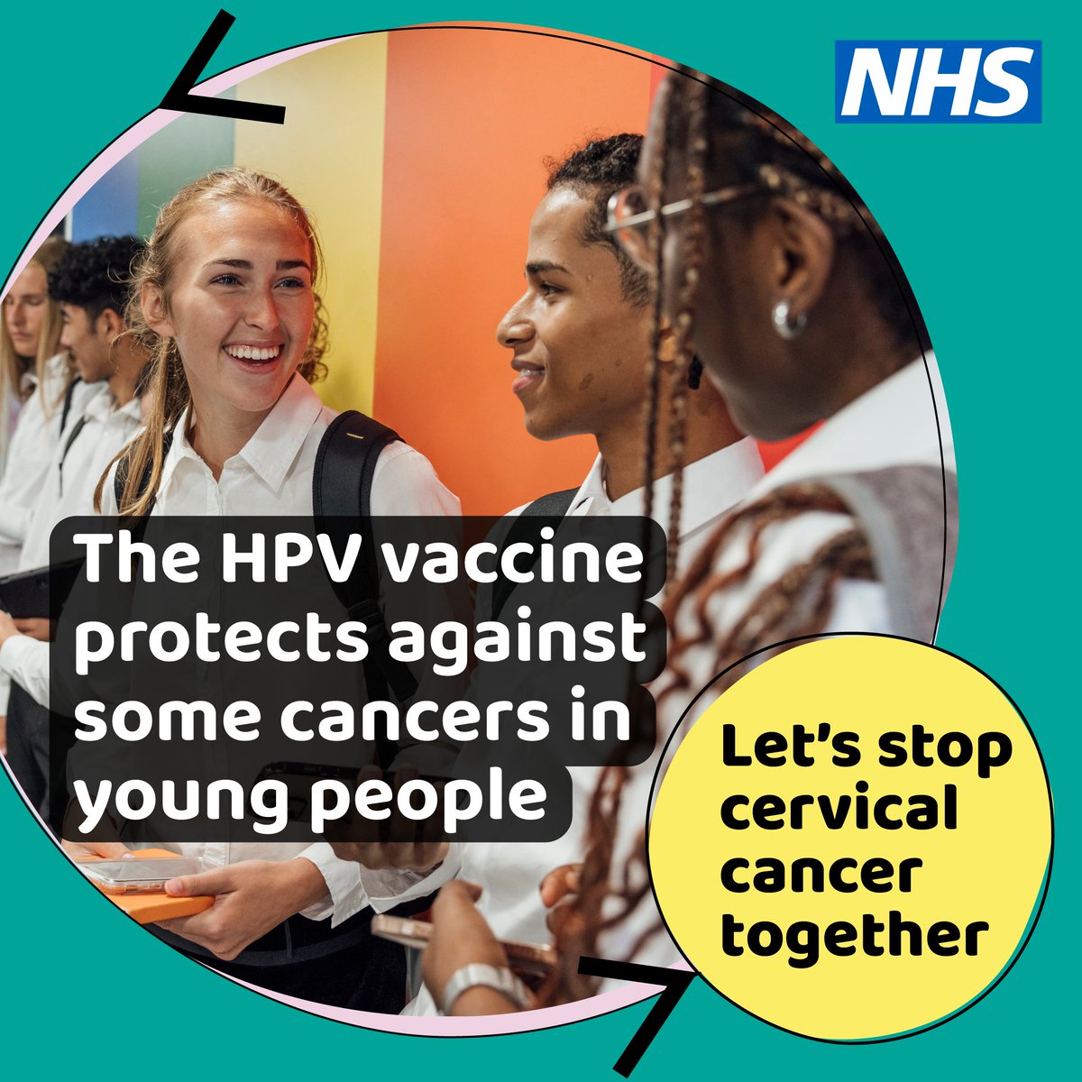 There are over 100 strains of the HPV virus. Some of these are called high-risk as they may lead to certain cancers, including cervical, penile and anal. 

This is why the NHS offers the HPV vaccine to boys and girls from the age of 12-13.  

More info ➡️ nhs.uk/conditions/vac…