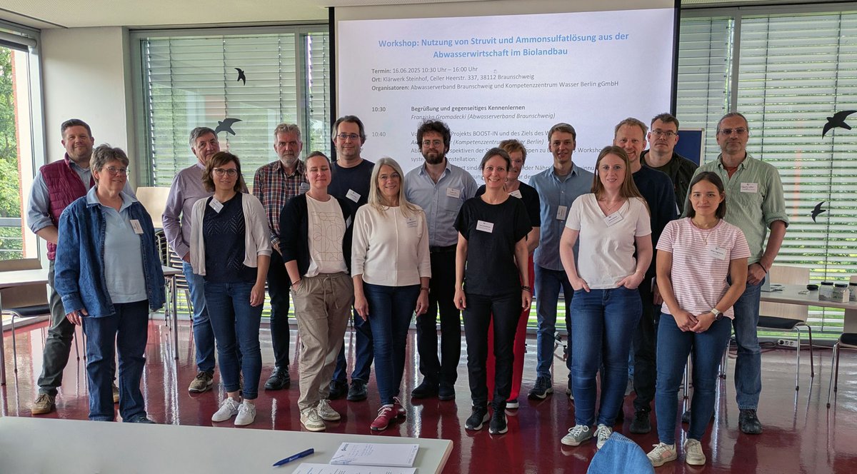 BOOSTINeu's tweet photo. 👨‍🌾What happens when you connect #wastewater innovators with organic #farmers? You find massive potential!

🌿Our latest workshop highlighted surging demand for recovered #nutrients. Now, it's time to tackle the hurdles.

➡️Read the main insights: https://t.co/u0VlFK5t0W https://t.co/ebPqX0Px7Z