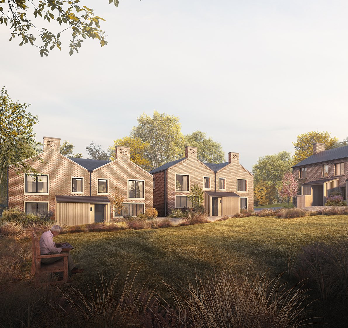 OS_Architects's tweet image. Work has started on site for our scheme of 14 houses, a farm shop and co-work space in Henbury. Designed around a farmstead concept and taking design references from the local agricultural vernacular @livingstreets @CIVIC_SQUARE @createstreets @archi_tradition