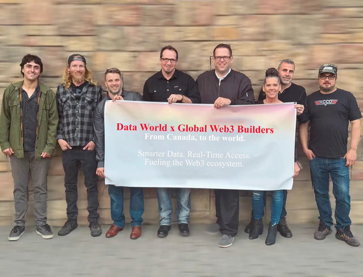 Data_World_'s tweet image. 🌍 #DataWorld Global Tour kicks off in Canada!

🔥Big thanks to the amazing local Web3 community — your passion &amp;amp; questions were inspiring.
👏We shared our vision, progress, and the power of one-stop data services for Web3.

🚀More cities, more connections, more impact. 

#Web3