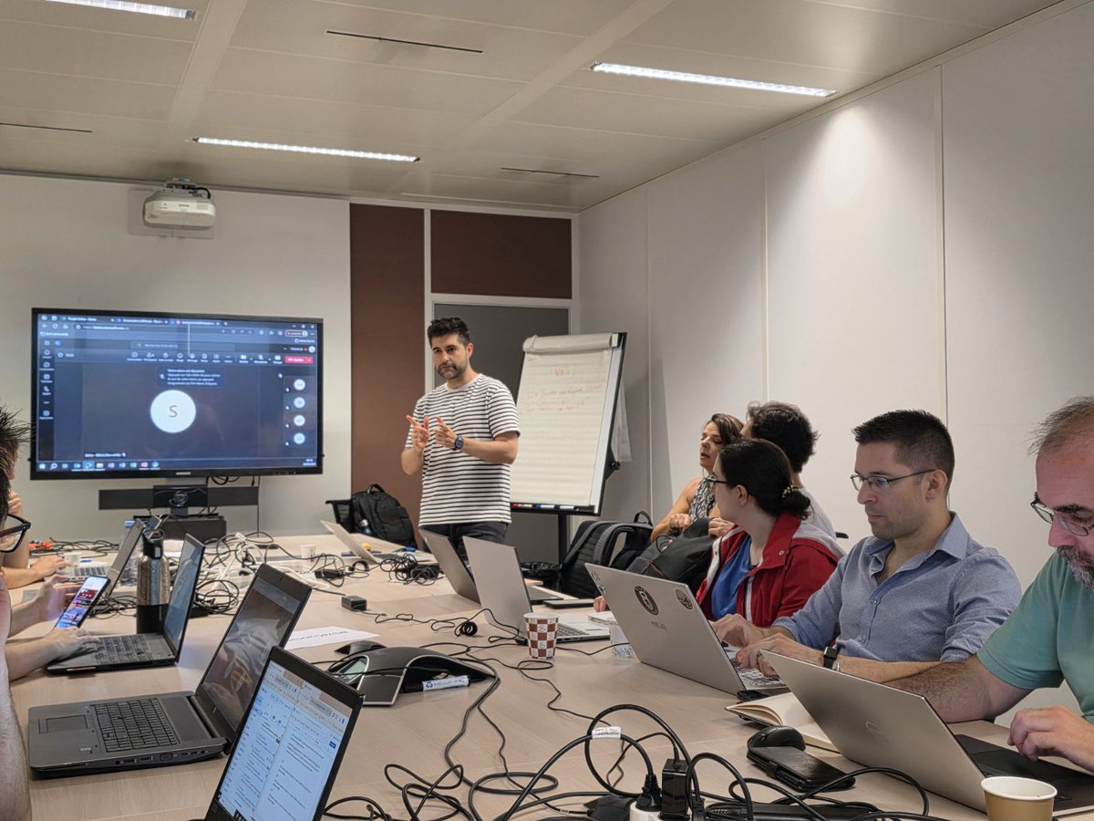 SAFE-6G project (@safe6g) on Twitter photo #LearnAboutSAFE6G: The 5th plenary meeting of the SAFE-6G project continues today with more discussions and presentations. Today, partners are discussing bout the Trust Functions of the project along with the use cases status.
<a href="/6G_SNS/">SNS JU</a> <a href="/thalesgroup/">Thales Group</a> <a href="/SME_WG_NwEurope/">NetWorldEurope SME WG</a> #LearnAboutSAFE6G: The 5th plenary meeting of the SAFE-6G project continues today with more discussions and presentations. Today, partners are discussing bout the Trust Functions of the project along with the use cases status.
<a href="/6G_SNS/">SNS JU</a> <a href="/thalesgroup/">Thales Group</a> <a href="/SME_WG_NwEurope/">NetWorldEurope SME WG</a>