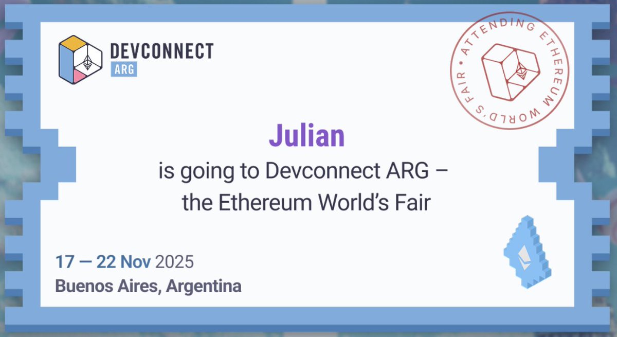 0xNesk's tweet image. BRING ARGENTINA ONCHAIN
@crecimientoar @EFDevcon