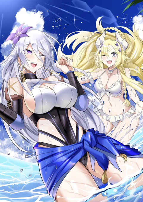二人の聖女(夏)