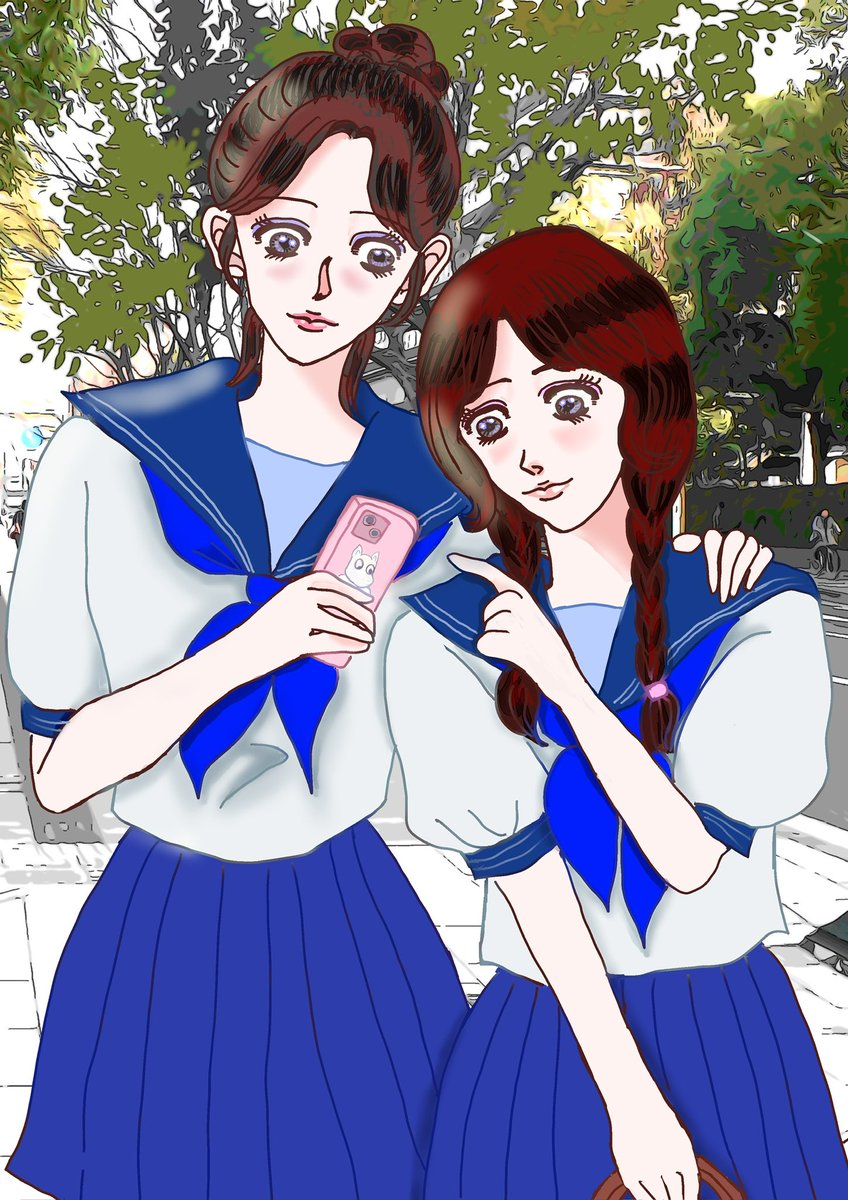 #今年上半期最高の四枚
#戦国現代パロ
#あなたの描いた美男美女を見せて
分からないので直近の四枚を選びました。