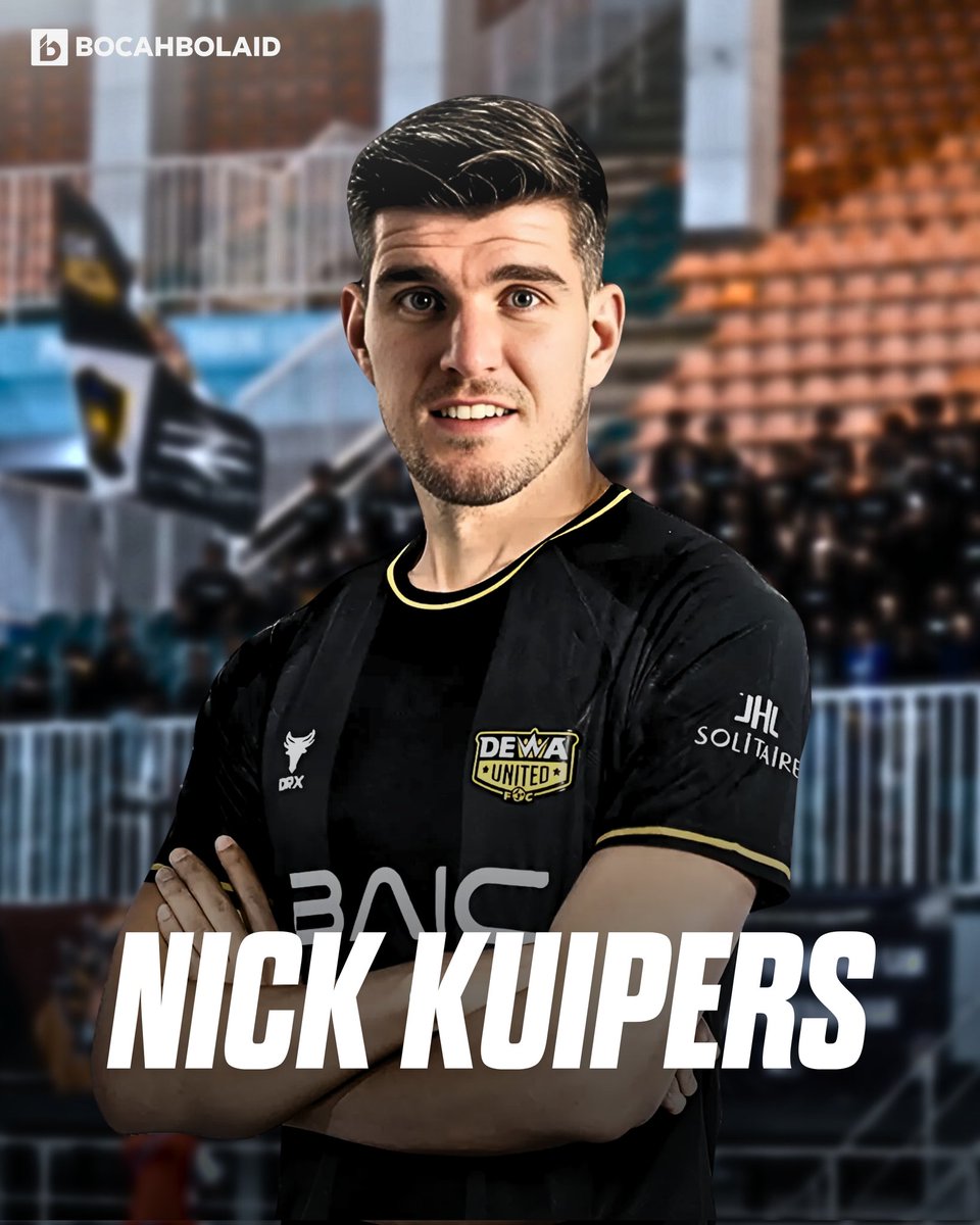 bocahbolaid's tweet photo. Official : Bek Tengah berkebangsaan Belanda, Nick Kuipers Resmi berseragam Dewa United untuk musim depan.
Nick Sendiri Sebelumnya memperkuat Persib Bandung dan berhasil memberikan 2 gelar untuk Persib.
#DewaUnited #Persib #NickKuipers https://t.co/HmvlYv5c13