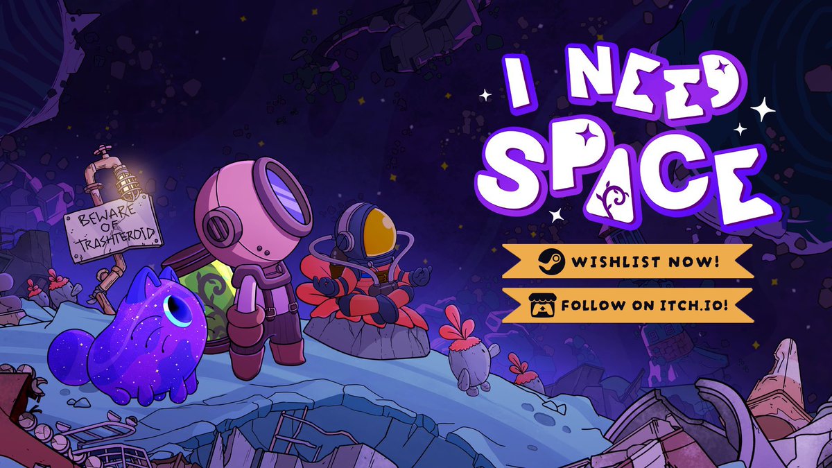 I Need Space ⭐️ | Demo Out Meow! tweet media
