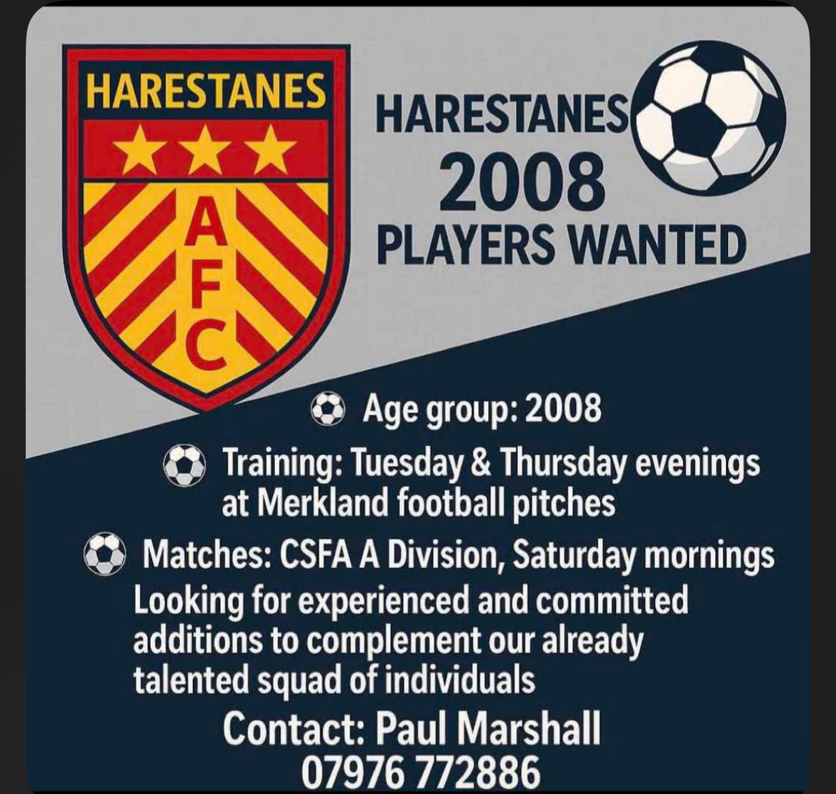 Harestanes Community Club tweet media