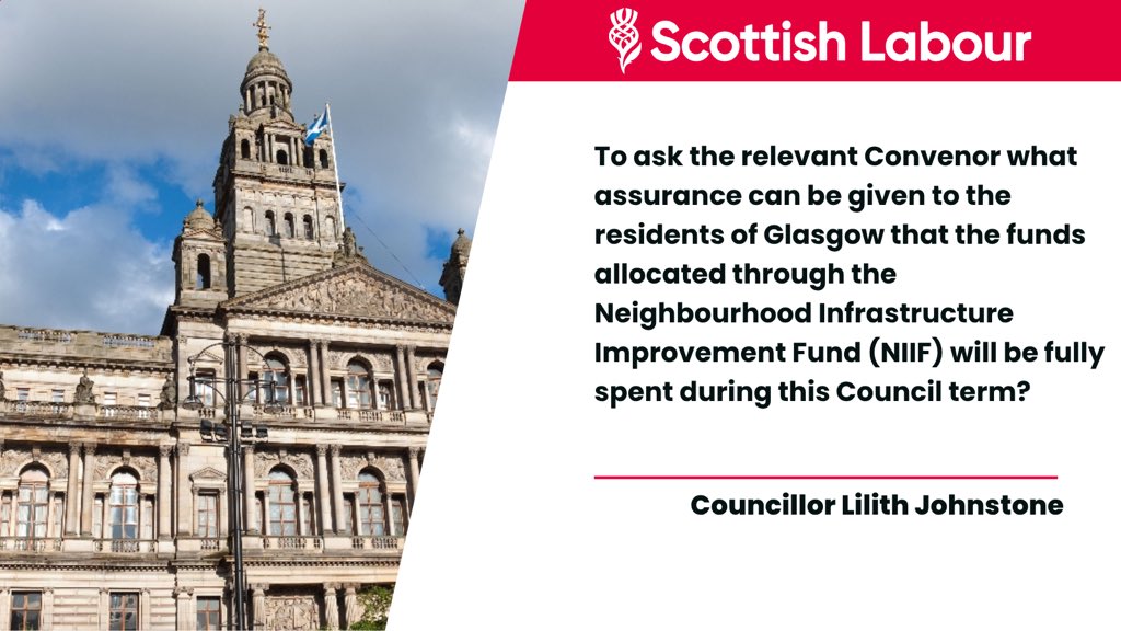 Cllr Lilith Johnstone asks the first Full Council Question, seeking clarity on whether all Neighbourhood Infrastructure Improvement Fund money will be used this council term.
