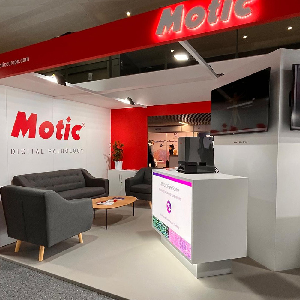 👋 Hello from #ECDP2025 in Barcelona!
Visit us at booth 15 to try the new MoticFlexScan, our first Brightfield + Fluorescence WSI scanner, and the full MoticEasyScan family.
We’re here until Saturday, June 28. Come for a chat!
#MoticEasyScan #DigitalPathology #WSI #MoticFlexScan