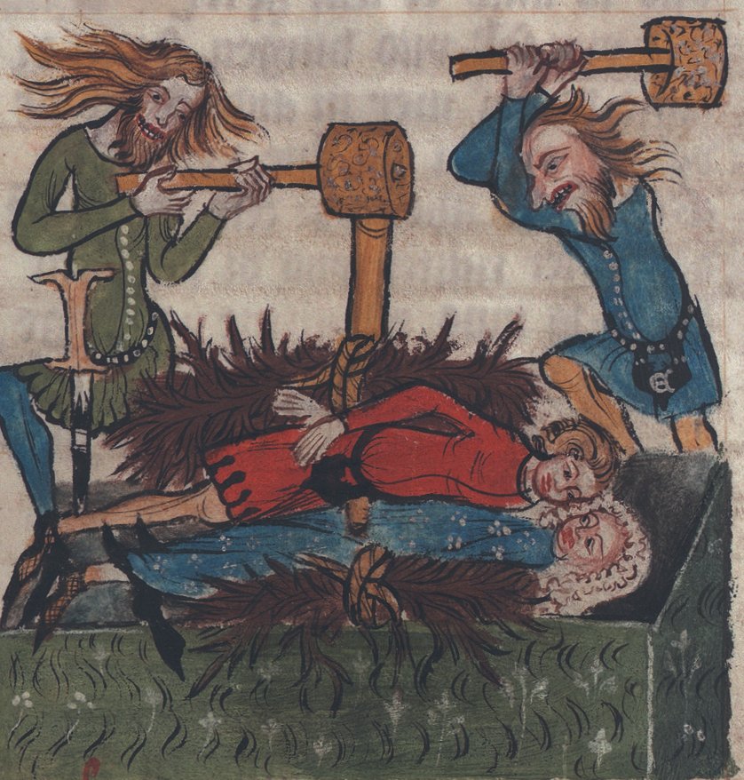 Ehebrecher? Werden lebendig begraben und gepfählt, laut dem Strafrechtskodex der <a href="/StadtZwickau/">Stadt Zwickau</a> von 1348. Unser Heft Nr. 59 ging eben in die Druckerei, es dreht sich ganz ums Thema #Kriminalität. Ab 10. Juli am Kiosk, im shop.nzz.ch/geschichte oder im Abo go.nzz.ch/geschichte.