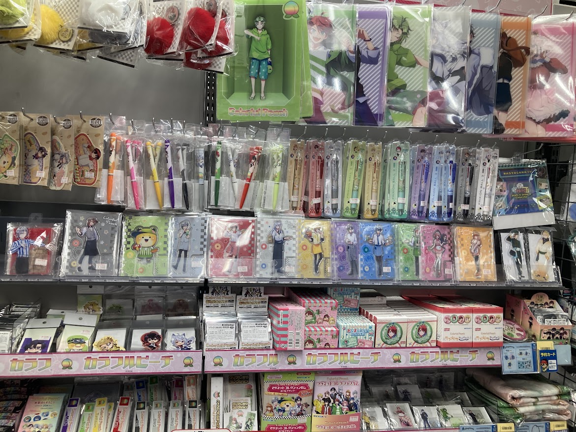 からピチグッズ大量 おすすめグッズ情報】 『カラフルピーチ』 グッズ各種、好評販売中ぜよ