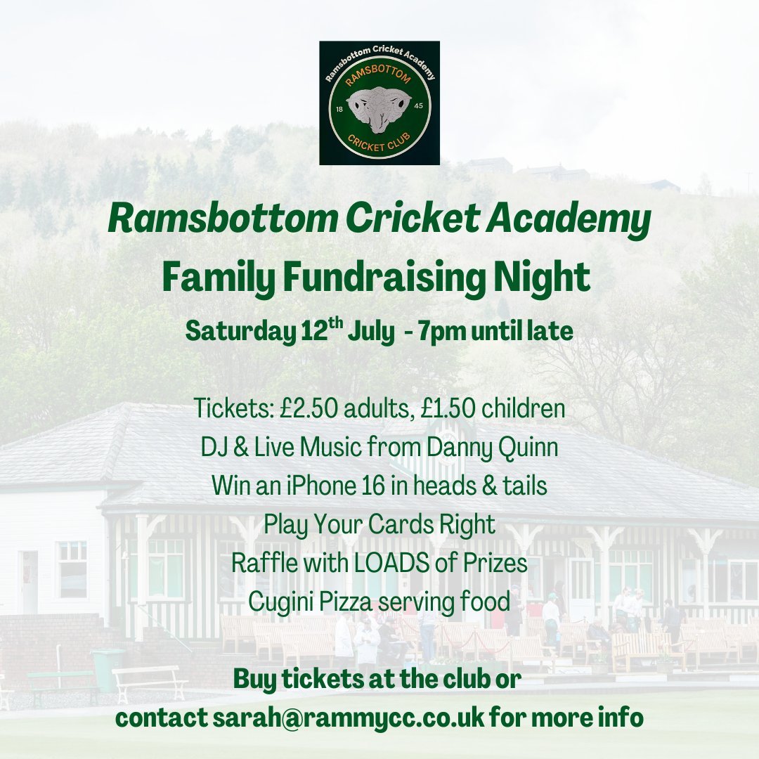 Ramsbottom Cricket Academy tweet media