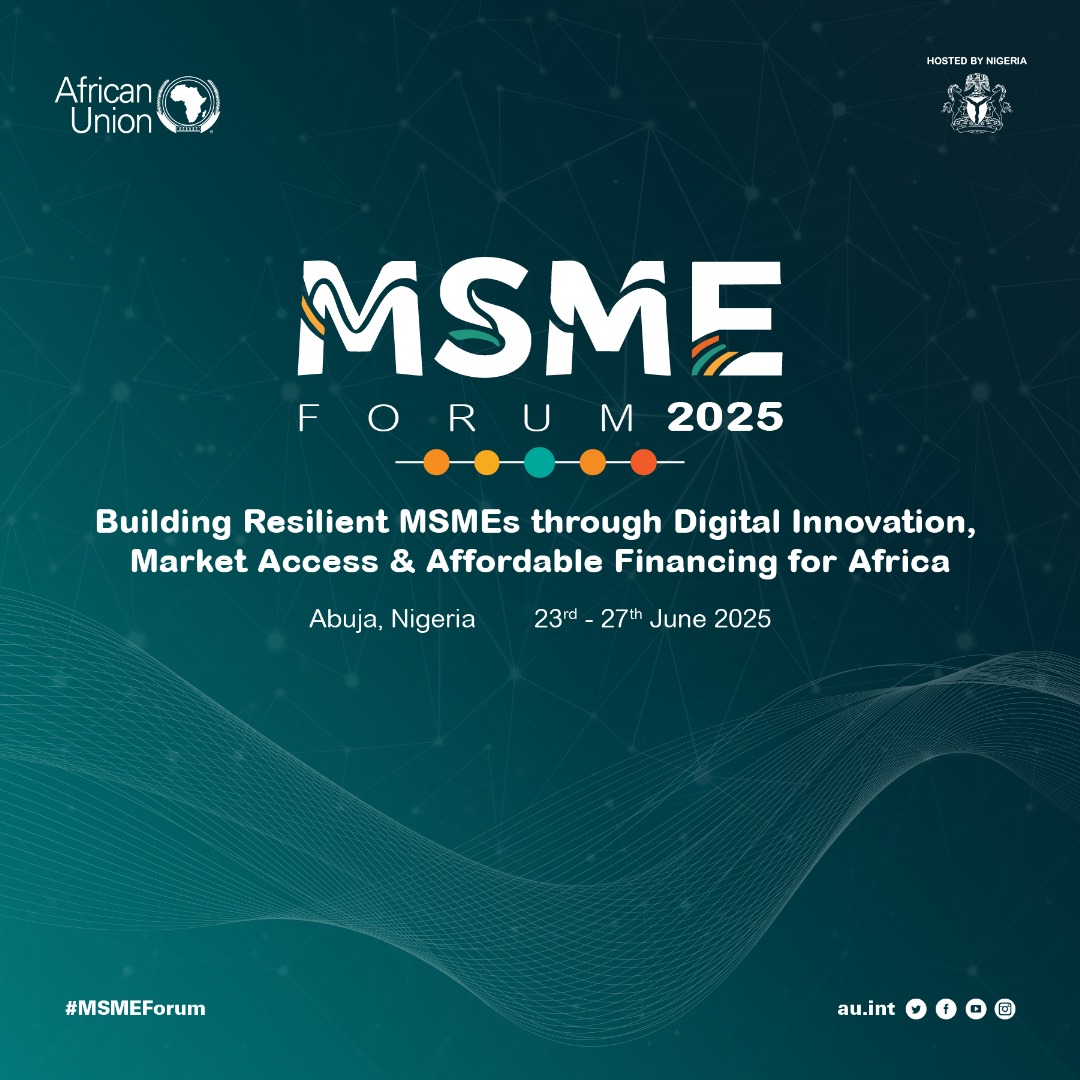📍Abuja, Nigeria 
🟢 Happening Now: How are Africa’s leading tech hubs helping startups overcome barriers?

Breaking Down Barriers for Entrepreneurs in Africa: The Role of Technology
#AUMSMEForum2025