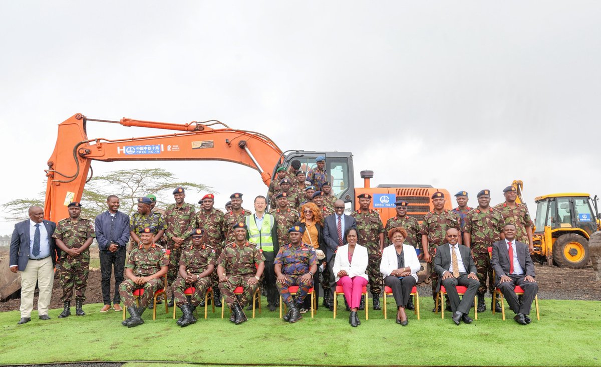 Hon. Alice Wahome, EGH (@wahomehon) on Twitter photo This morning I accompanied my colleague <a href="/SoipanTuya/">Soipan Tuya E.G.H</a> to launch the construction of 10,095 houses in Embakasi, Kahawa and Lang'ata Barracks in Phase 1 of the Kenya Defence Forces (KDF) Affordable Housing Program.
<a href="/kdfinfo/">Kenya Defence Forces</a>
<a href="/pmariru/">Dr Patrick Mariru, PhD</a> This morning I accompanied my colleague <a href="/SoipanTuya/">Soipan Tuya E.G.H</a> to launch the construction of 10,095 houses in Embakasi, Kahawa and Lang'ata Barracks in Phase 1 of the Kenya Defence Forces (KDF) Affordable Housing Program.
<a href="/kdfinfo/">Kenya Defence Forces</a>
<a href="/pmariru/">Dr Patrick Mariru, PhD</a>