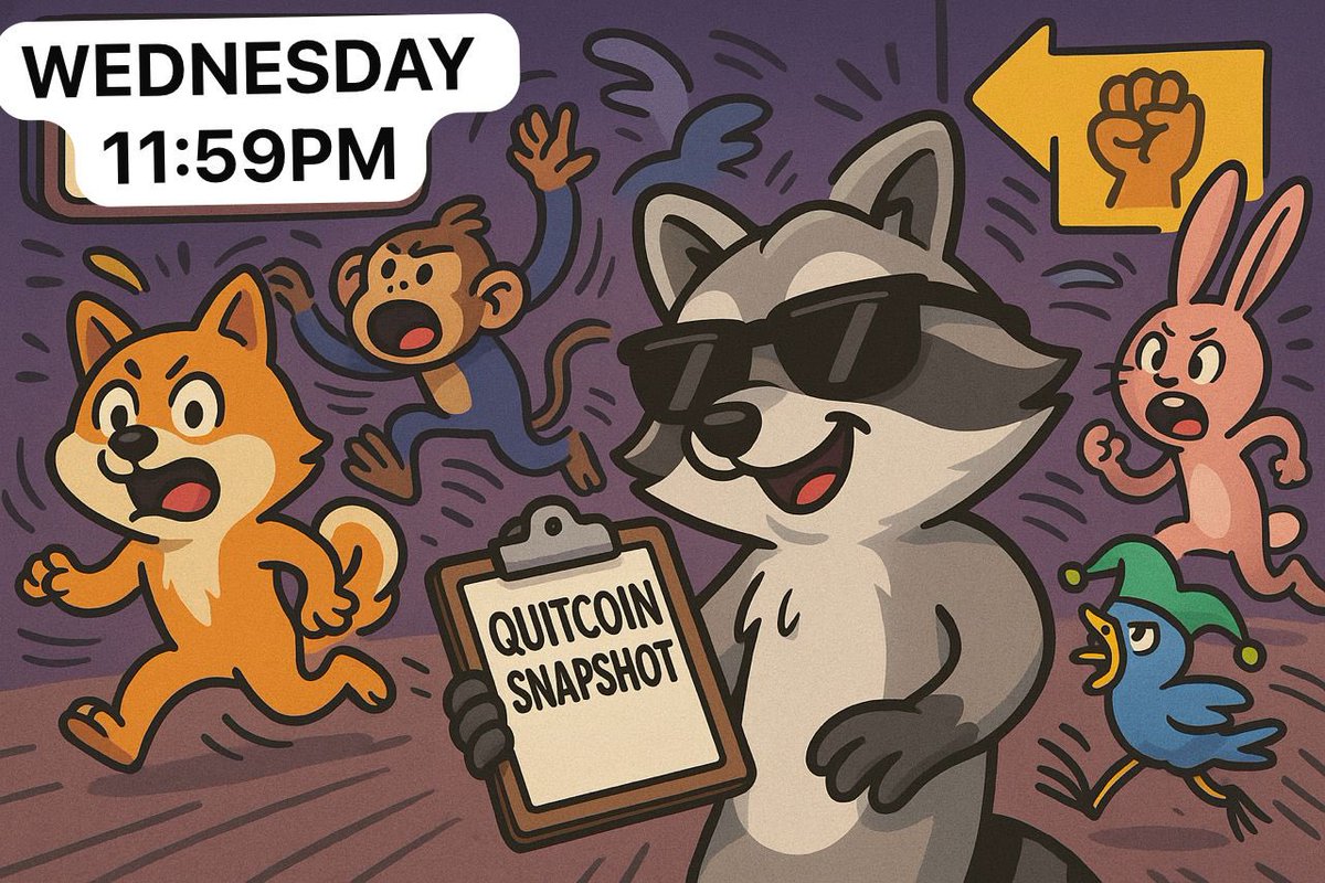 clarapeter23's tweet photo. 📸 The snapshot’s in… and the vibes are high!
New roles are on the horizon, and the Quitcoin fam is buzzing 🧡🚀
Meme by meme, role by role, we’re building something legendary together.
Keep showing up. Stay active. Big things are coming 👑
#Quitcoin #Noboss https://t.co/KCiP1xgDGz