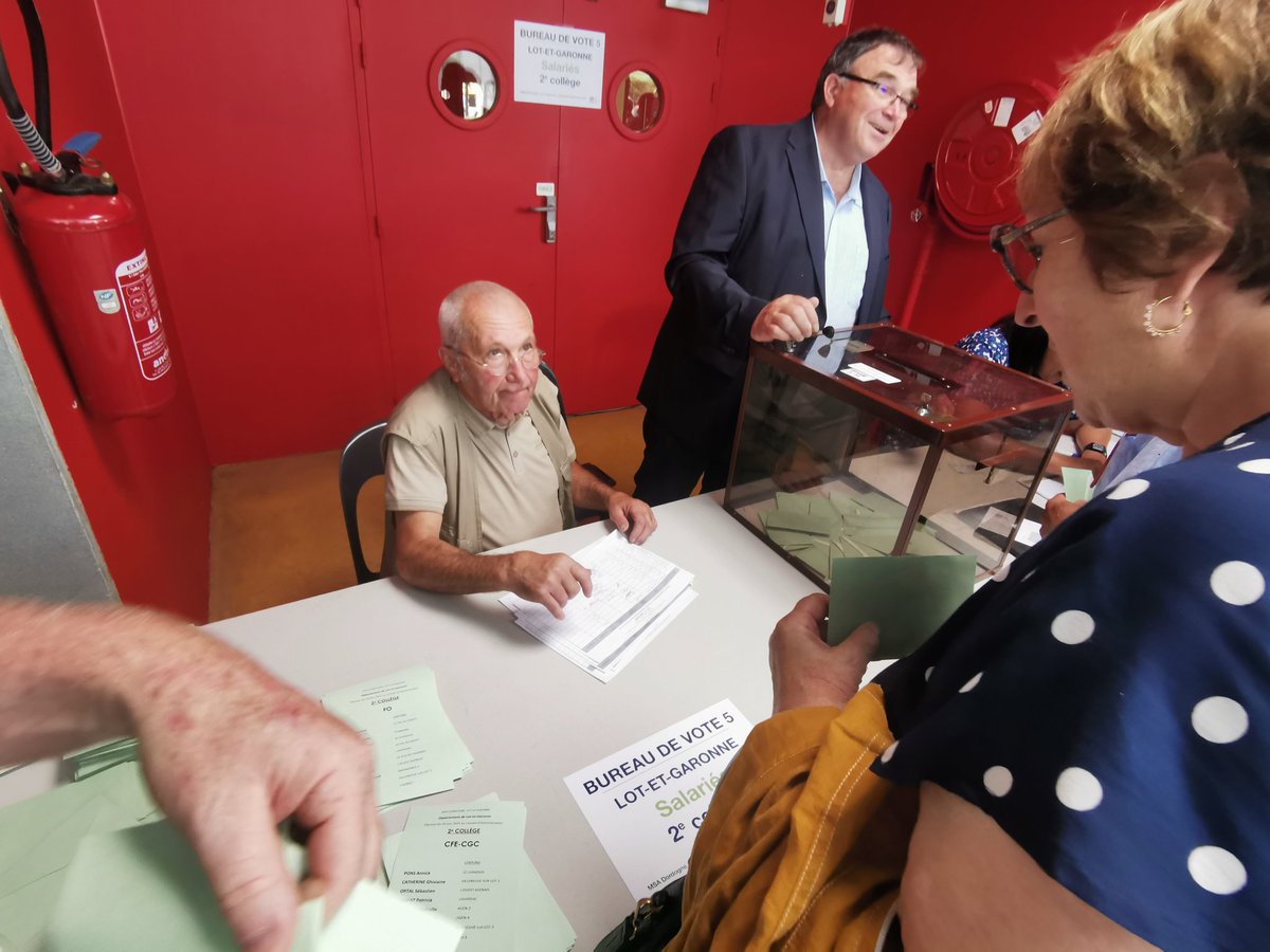 [#AGMSAdlg2025] Après la présentation des candidats et des modalités de vote, ouverture du scrutin. Les élus #msa_dlg font vivre le mode de gouvernance mutualiste et démocratique de notre régime en désignant leur nouveau CA à travers l’élection des 27 Administrateurs.