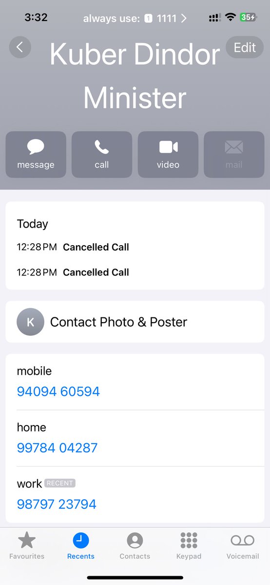 મે બે દિવસ પહેલા <a href="/kuberdindor/">Dr. Kuber Dindor</a>  ડિંડોર સાહેબ ને એક શિક્ષક ની વેદના માટે મેસેજ અને ફોન કરેલો પણ આ ભાઇ કોય જવાબ નથી આપતા..આ દશા છે ગુજરાત વ્યવસ્થા ની...<a href="/narendramodi/">Narendra Modi</a>
<a href="/EduMinOfIndia/">Ministry of Education</a> <a href="/EduMinOfGujarat/">Gujarat Education Department</a> <a href="/CMOGuj/">CMO Gujarat</a> <a href="/AmitShah/">Amit Shah</a> <a href="/CRPaatil/">C R Paatil</a> <a href="/BJP4India/">BJP</a>