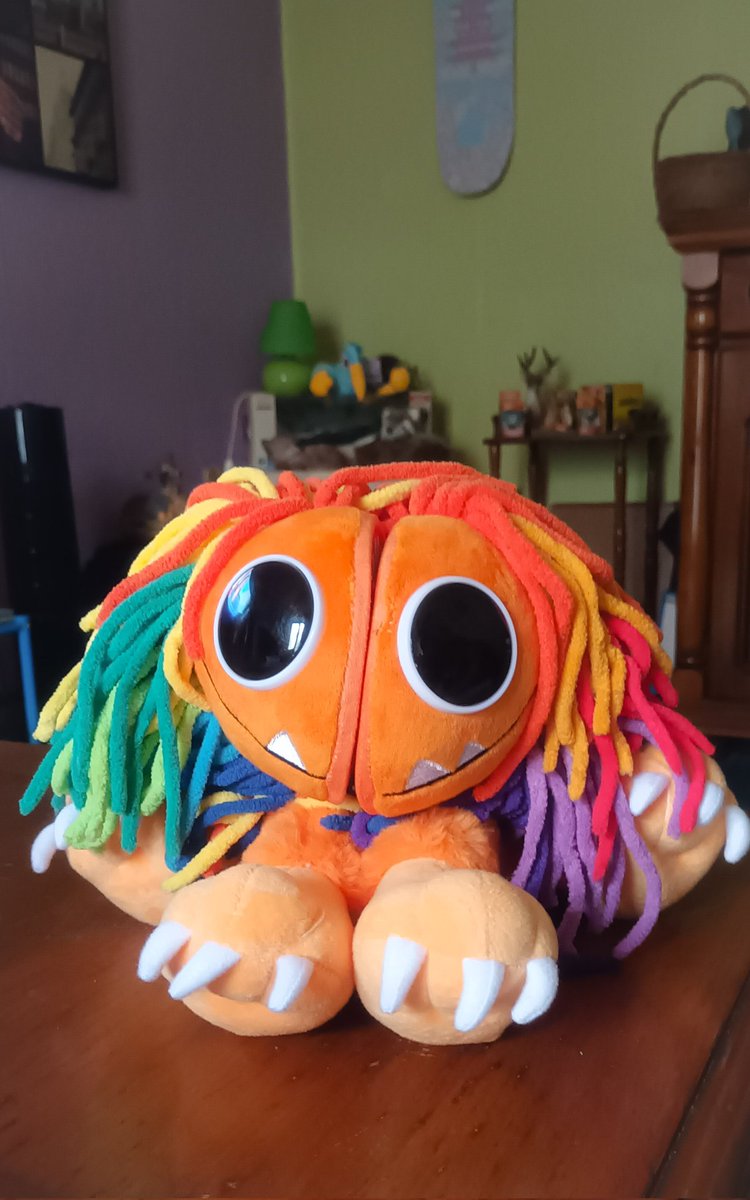 Phileny_'s tweet photo. Yarnaby has finally arrived!
He's so cute, and for those of you who are wondering, yes, he's so soft, he's great!
@mobgamesstudios

#poppyplaytime #poppyplaytimechapter4 #Yarnaby #experiment1166 https://t.co/vs840dAuc8