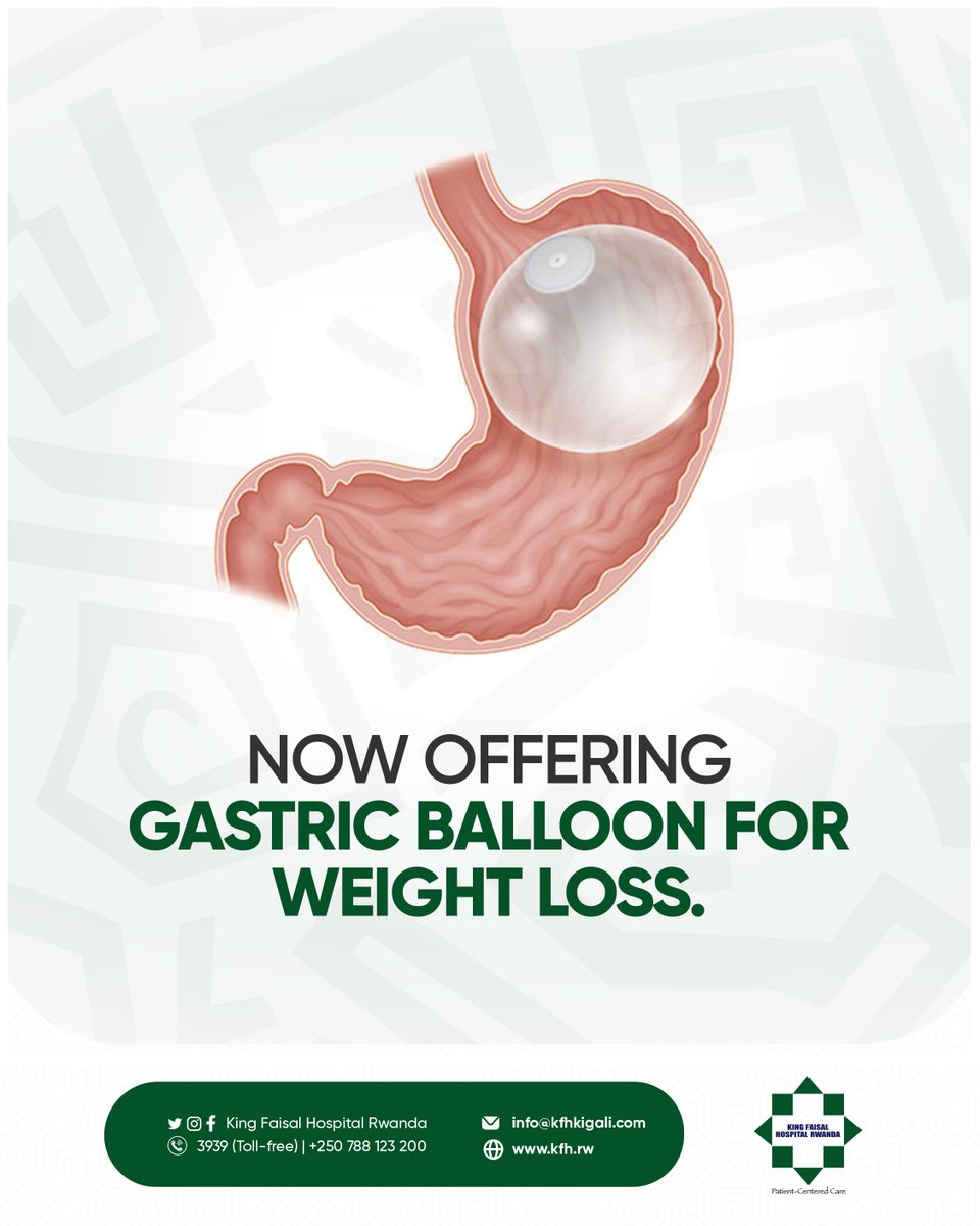 📢 Exciting Announcement!

Now Offering Gastric Balloon Placement for Weight Management at KFHR!

Are you looking for a non-surgical, reversible solution to support your weight loss journey? Our hospital is proud to introduce Gastric Balloon Placement—a safe and effective