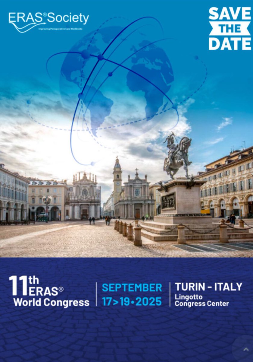 We have  220  ERAS abstracts accepted for the Congress, for either oral and/or poster presentation. We are looking forward to meeting the authors and sharing their research with us.  Don't forget Early Bird registration finishes at end of June! 

See you there! 

<a href="/ErasSociety/">ERAS® Society</a>
