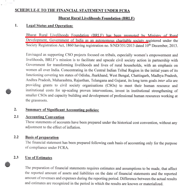vijaygajera's tweet photo. Extremely shocking:

In 2013, Jairam Ramesh started the 'Bharat Rural Livelihood Foundation,' and promised Rs . 500 crores of taxpayers' money.

The target was the tribal areas of India.

Now, here is the shocking part: Puspa Sunder is still working as a Consultant even after 11 years of this government.

Puspa Sunder is the mother of Nandini Sunder, who was charged for helping Naxals in a tribal area, and his son in law runs a propaganda website, 'The Wire.'

I request @ChouhanShivraj Ji to look into this immediately.