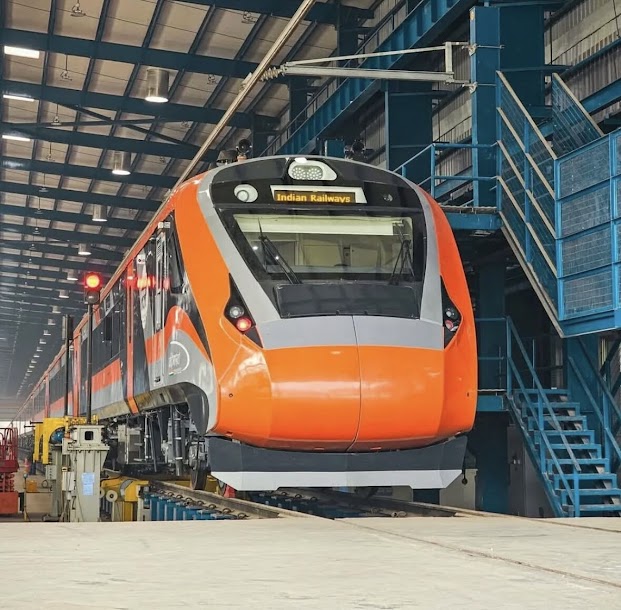 RailAnalysis's tweet photo. #Kineco achieves milestone with 100th #nosecone dispatch for #VandeBharattrains

Read more: https://t.co/cSAWTrwh2h

#ICF #Integralcoachfactory #Kinecomilestone #100thdispatch #RailwayInnovation #RailwayTech #Makeinindia #Manufacturing #Technology #Transportation #Railanalysis https://t.co/9EACh8rhOA