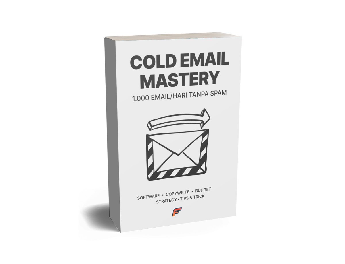 nayakayp's tweet photo. 20 Jam Nulis Nih Ebook

Akhirnya Kubagiin GRATIS Ajalah!

Tutorial A–Z strategi dapet klien lewat cold email:
✅ Tanpa iklan
✅ Tanpa nunggu referral
✅ Tanpa bid di platform freelance

Kalau mau:
1. Like dan Repost
2. Reply post ini dg 'DINGIN'
3. Follow @nayakayp biar bisa kuDM https://t.co/ybJakkS0vv
