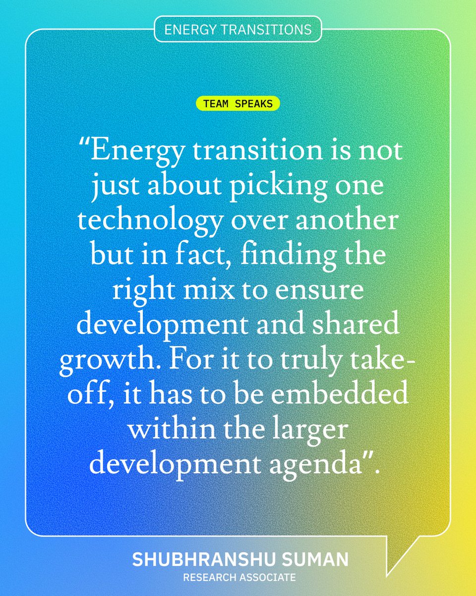SFC_India's tweet image. #OurTeamSpeaks: Shubhranshu Suman is a Research Associate in the Energy Transitions team at SFC. His research focuses on advancing inclusive and equitable energy transitions. His interests also include the evolving fields of climate finance and GHG emissions accounting.…