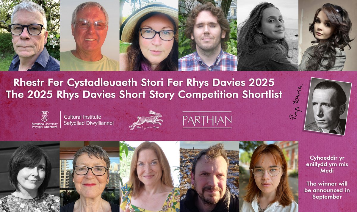 📚 We are thrilled to reveal the finalists for the prestigious 2025 Rhys Davies Short Story Competition on behalf of The Rhys Davies Trust and in association with Parthian Books.

🎉 Congratulations to all!

👉bit.ly/RDSSSC25
