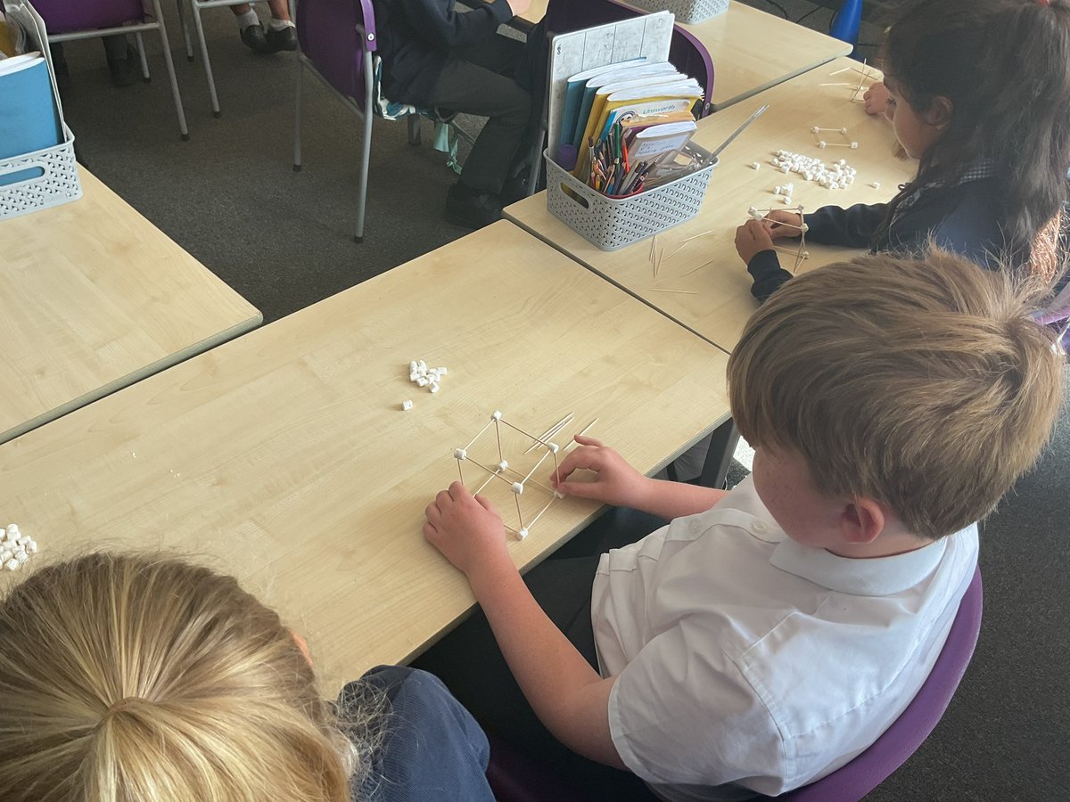 Unsworth Primary (@unsworthprimary) on Twitter photo Year 3 have been creating 3D shapes, using sticks as the edges and marshmallows as the vertices. They had lots of fun using this visual to understand the properties of different 3D shapes
<a href="/WhiteRoseEd/">White Rose Education</a>
#primarymaths Year 3 have been creating 3D shapes, using sticks as the edges and marshmallows as the vertices. They had lots of fun using this visual to understand the properties of different 3D shapes
<a href="/WhiteRoseEd/">White Rose Education</a>
#primarymaths