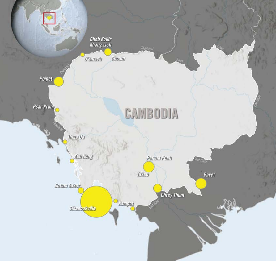 A new, highly detailed and distressing Amnesty International report on the scam industry in Cambodia reveals the presence of several large facilities directly on the Thai border, adding a further dimension to the Thai-Cambodia border crisis that has been simmering for weeks.