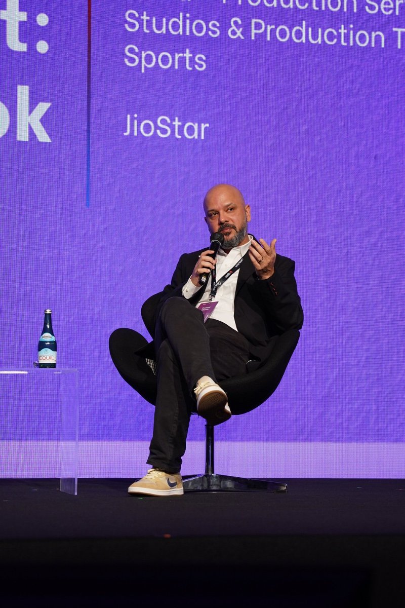 At APOS 2025 in Bali, Prashant Khanna, Head – Sports Production Services &amp; Technology at JioStar, shared how we’re reshaping live sports, powered by inclusive formats, next-gen tech, and a fan-first mindset. (1)