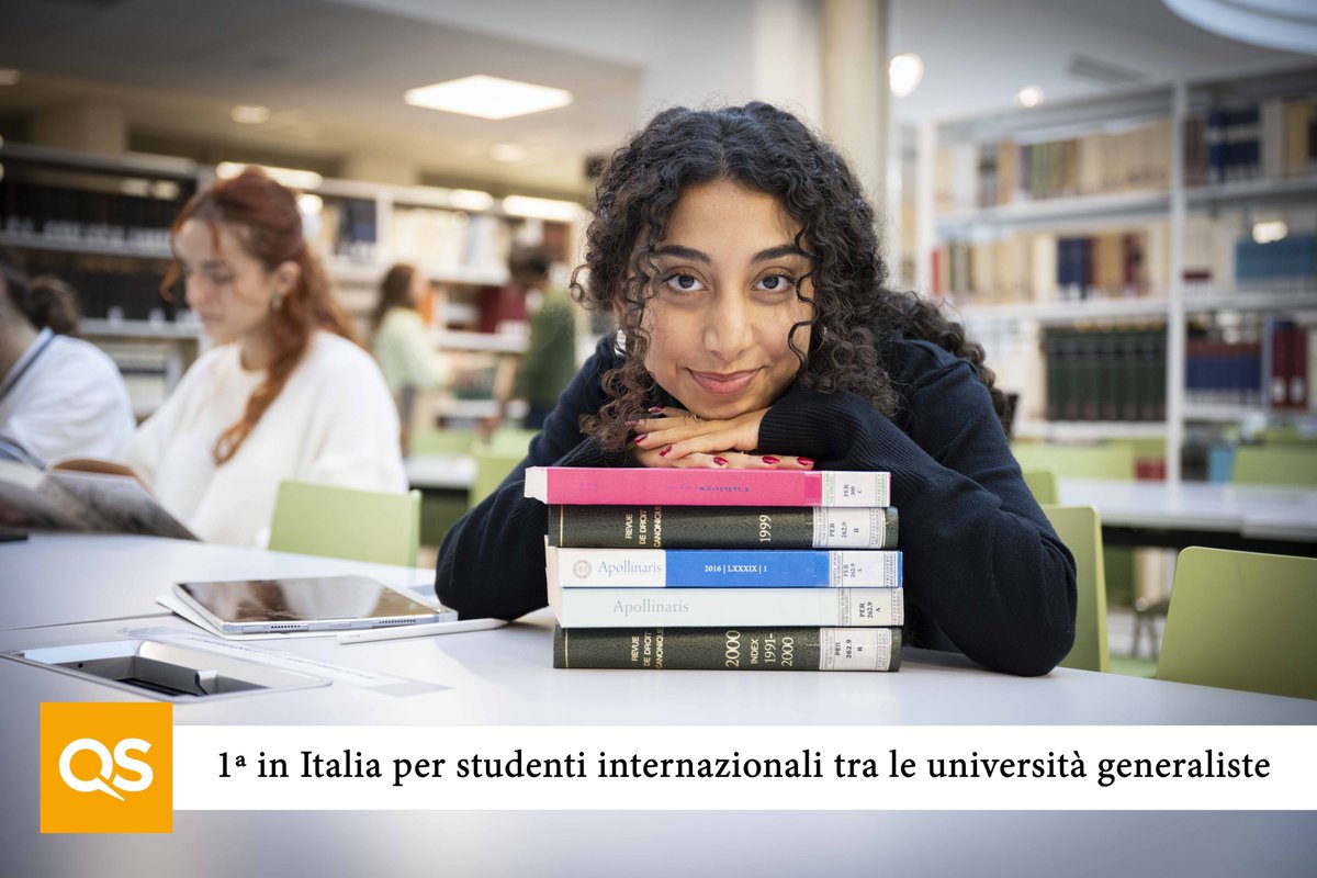 unitorvergata's tweet image. 🎓QS World University Rankings 2026
#unitorvergata è la prima università generalista in Italia per numero di studenti internazionali!
🔗shorturl.at/c66Vu